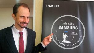 Daniel Bizon foi o palestrante escolhido para a Convenção de Vendas Samsung