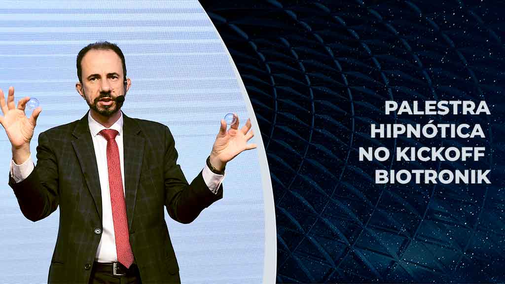 Palestra de Vendas com mágica e hipnose no Kickoff Biotronik traz inovação de valor